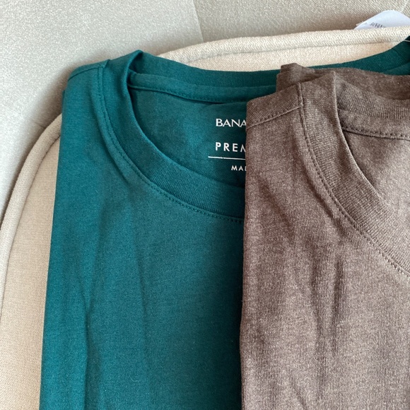 Banana Republic Mens T shirts Set of 3 NWT - Picture 5 of 8